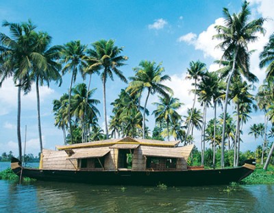 Backwater And Beach Of Kerala